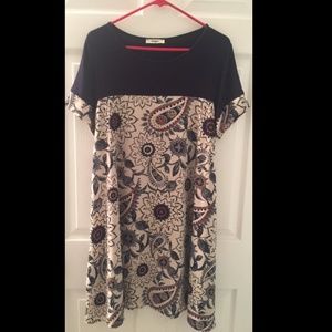 Eloges Large Paisley Swing Dress Short Sleeve